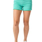 Judy Blue - MID RISE GARMENT DYED FRAY HEM DENIM SHORT