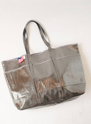 Mersea - Women's La Plage Metallic Tote Bag