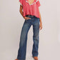 Free People - Truly Yours Printed Blouse
