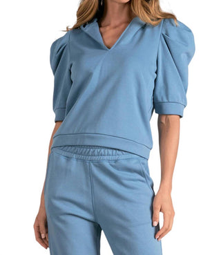 Elan - CONJUNTO DE MOLETON COM CAPUZ E CALÇA COM MANGA BUFANTE