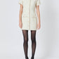 Endless Rose - Tweed Buttoned Mini Dress
