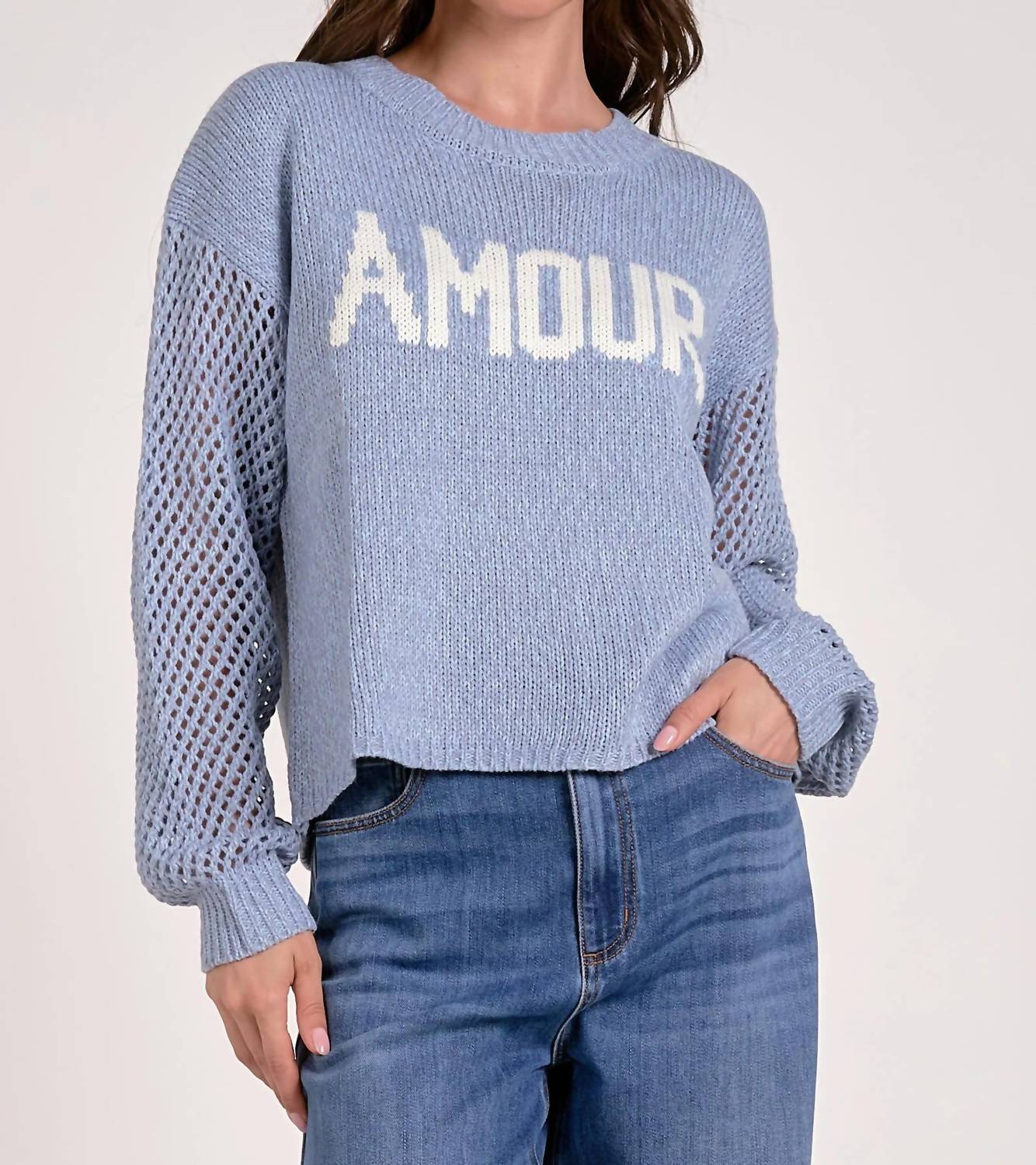 Elan - Amour Mesh Sweater