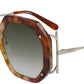 Salvatore Ferragamo - Women's Geometric Sf940s-232 Sunglasses