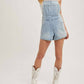 Bluivy - Denim Shorts Romper