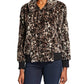Johnny Was - Leopard Faux Fur Bomber Jacket