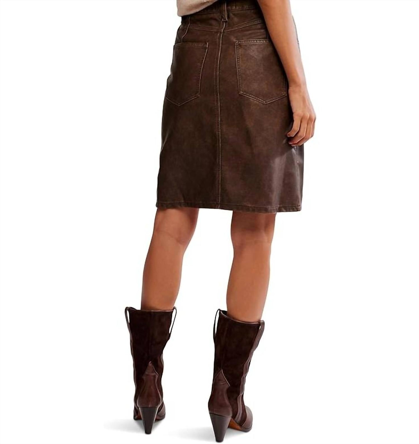 Free People - Sycamore Vegan Midi Skirt