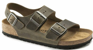 Birkenstock - Sandália Milano Masculina - Regular/Largo