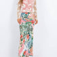 Paparazzi - Crochet Floral Pattern Pull-over Crop Top