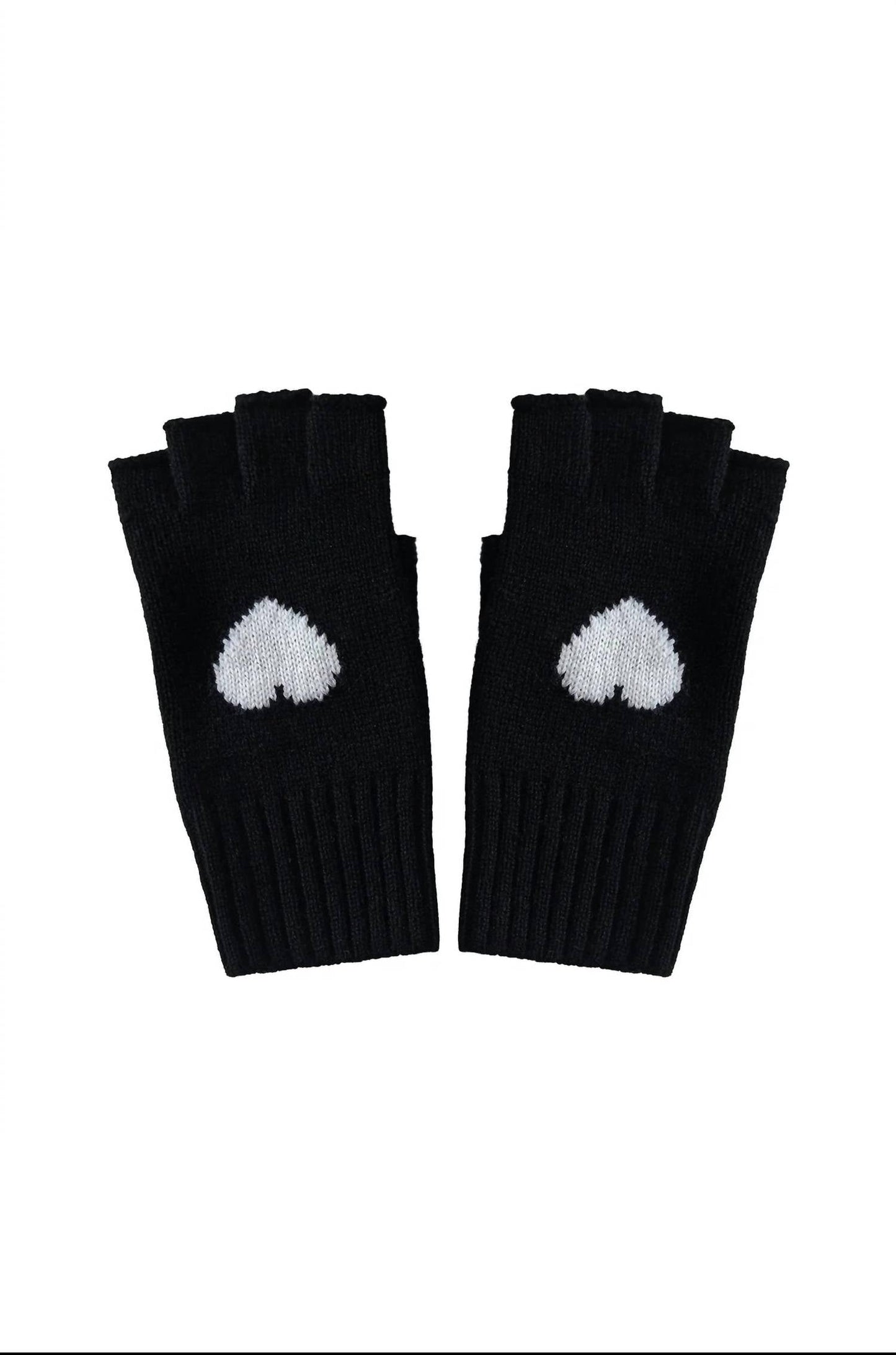 27 Miles Malibu - Women's Scarlett Cashmere Heart Fingerless Gloves
