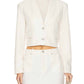 Steve Madden - Double Button Cropped Jacket