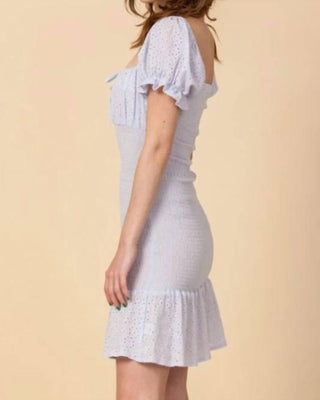 Hyfve - Sweetness Eyelet Bodycon Dress