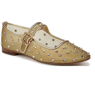 Sam Edelman - Sapatos baixos femininos Michaela Shine Mary Jane