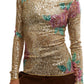 Free People - Printed Gold Rush Long Sleeve
