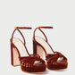 Loeffler Randall - Women's Rivka Leather Knot Platform Sandal