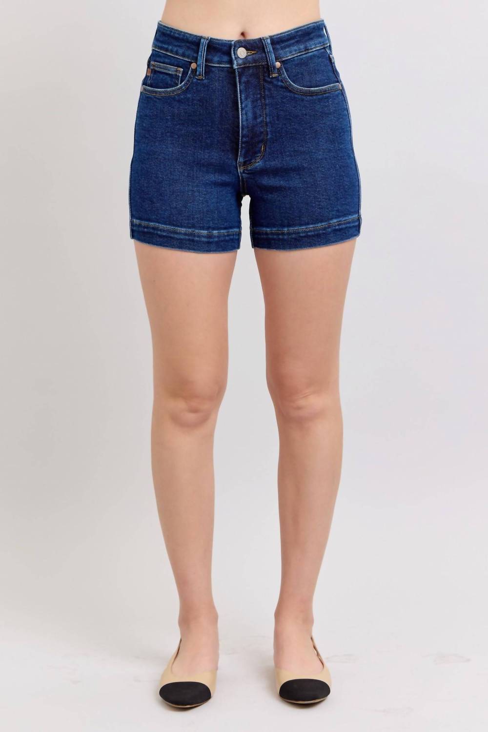 Judy Blue - High Waist Tummy Control Denim Short