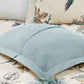 7 Piece Printed Cotton Twill Comforter Set Khaki King