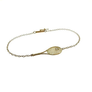Love Love Tennis - Raquete Feminina Diamond Ball Tennis Pulseira