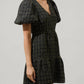 Sugarlips - Puff Sleeve Tweed Mini Dress