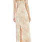 Aidan Mattox - Sheer Embroidered Lace Gown