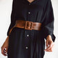 Ada Collection - Apropos Leather-wrapped Buckle Belt