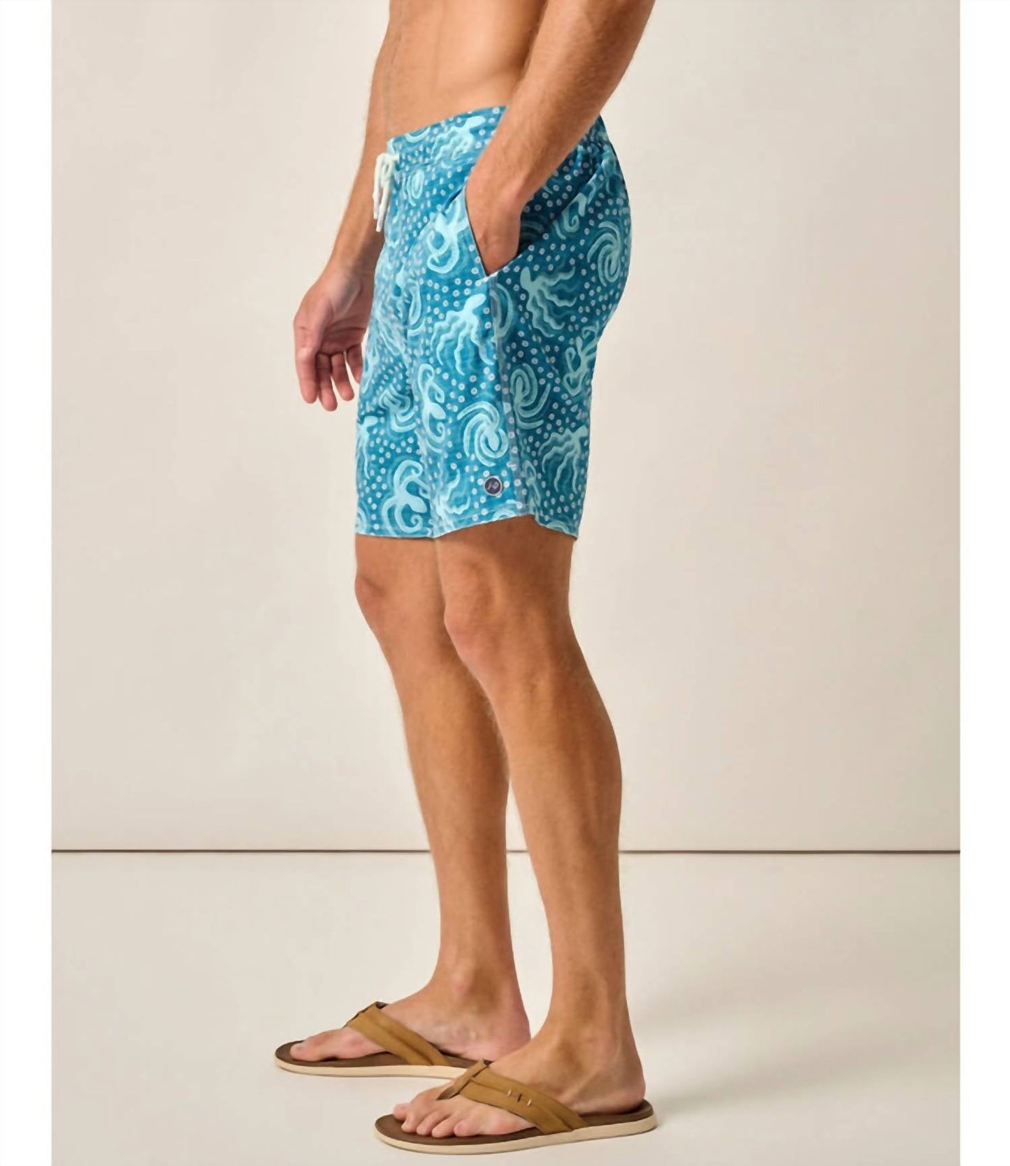 Johnnie-O - Big Blue Swim Trunks