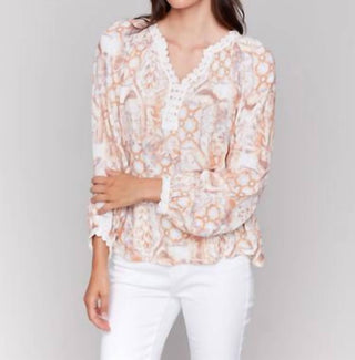 Charlie B - Blusa Raglan Manga Longa