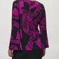 Joseph Ribkoff - Abstract Print Flared Slit Sleeve Top