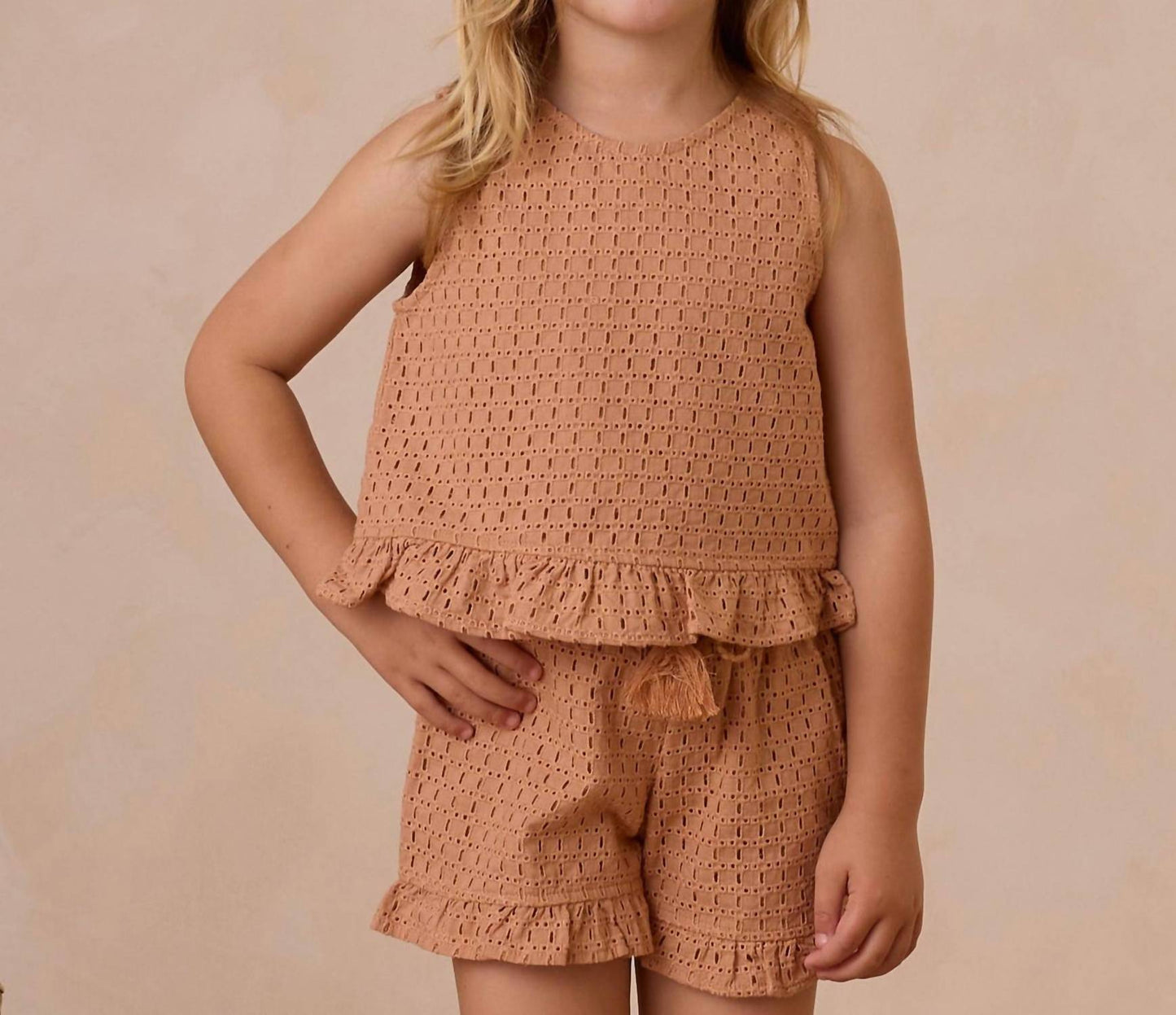 Rylee + Cru - Girl's Grapefruit Leonie Set