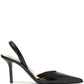 Proenza Schouler - Slash Slingback Pumps in Spazzolato Leather