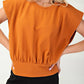 Glam - Kate Jersey Cap Sleeve Top