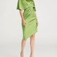 Theia - Polly Satin Cocktail Dress