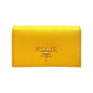Prada - Women's Saffiano Leather Card Case Wallet