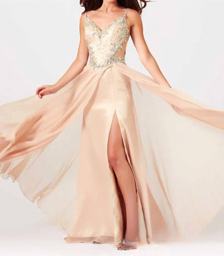 Mac Duggal - Vestido de festa com decote coração e laterais transparentes