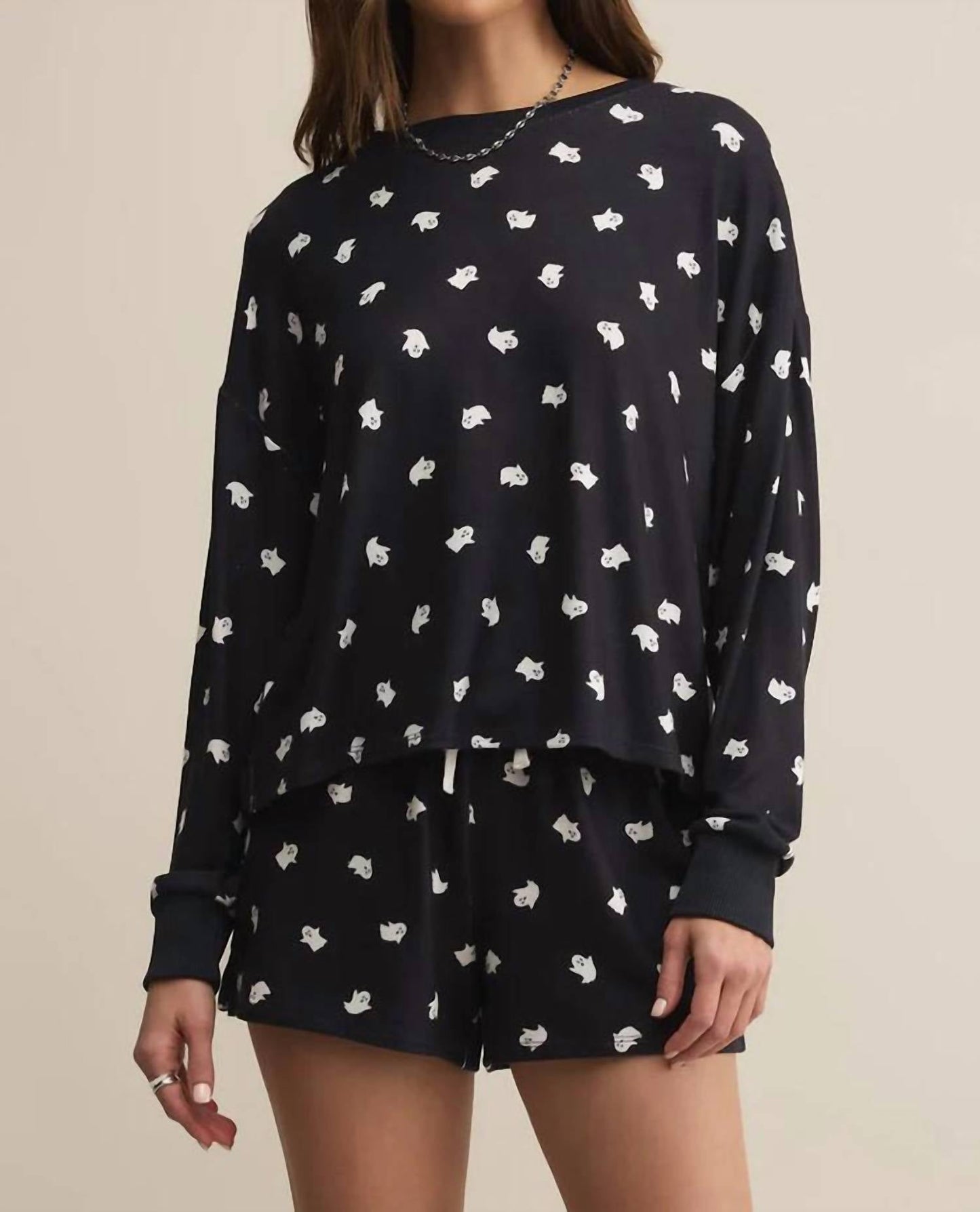 Z Supply - Regan Ghost Long Sleeve Top