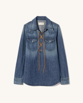Nili Lotan - Camisa Jeans Collins