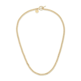 Eklexic - Colar feminino conversível com corrente de micro elos e laço