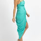 Do+Be - SUMMER DRAPE RUCHE MIDI DRESS