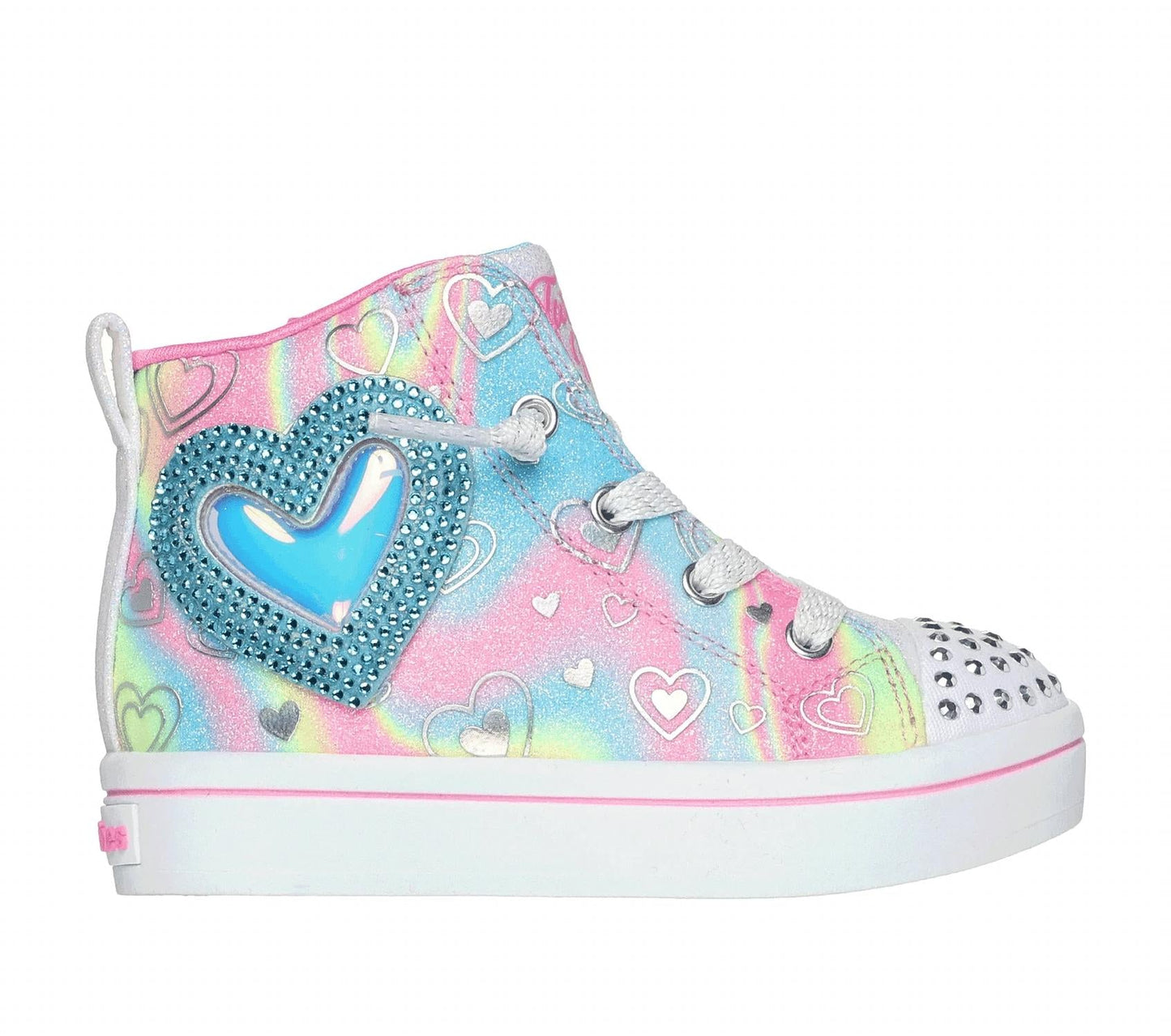 Skechers - Girls Kids Twi-lites Tops In Love & Beyond