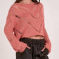 Elan - Ivy Cutout Sweater