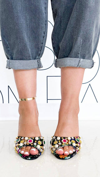 Azalea Wang - Women's Judith Embellished Heels