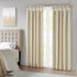 Twist Tab Total Blackout Window Curtain Panel Champagne 50x95