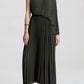 A.L.C. - Mara Georgette Pleated Midi Dress