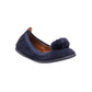 Elephantito - Girl's Suede Pom Pom Ballerina Shoe