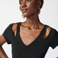 Joseph Ribkoff - Fringe hemline dress