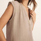 Z Supply - Cliffside V-neck Airy Gauze Top