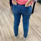 Fdj - Embroidered Rose Jeans