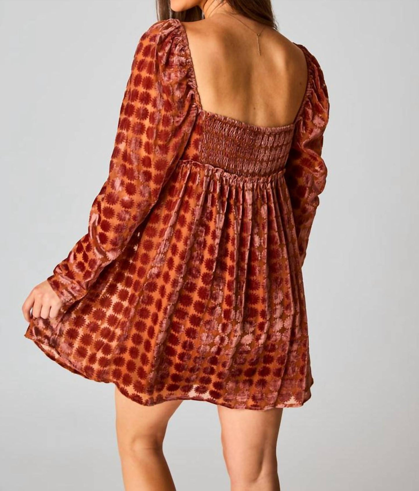 Buddylove - Fallon Babydoll Mini Dress