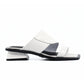 All Black - Women's Angle Mule