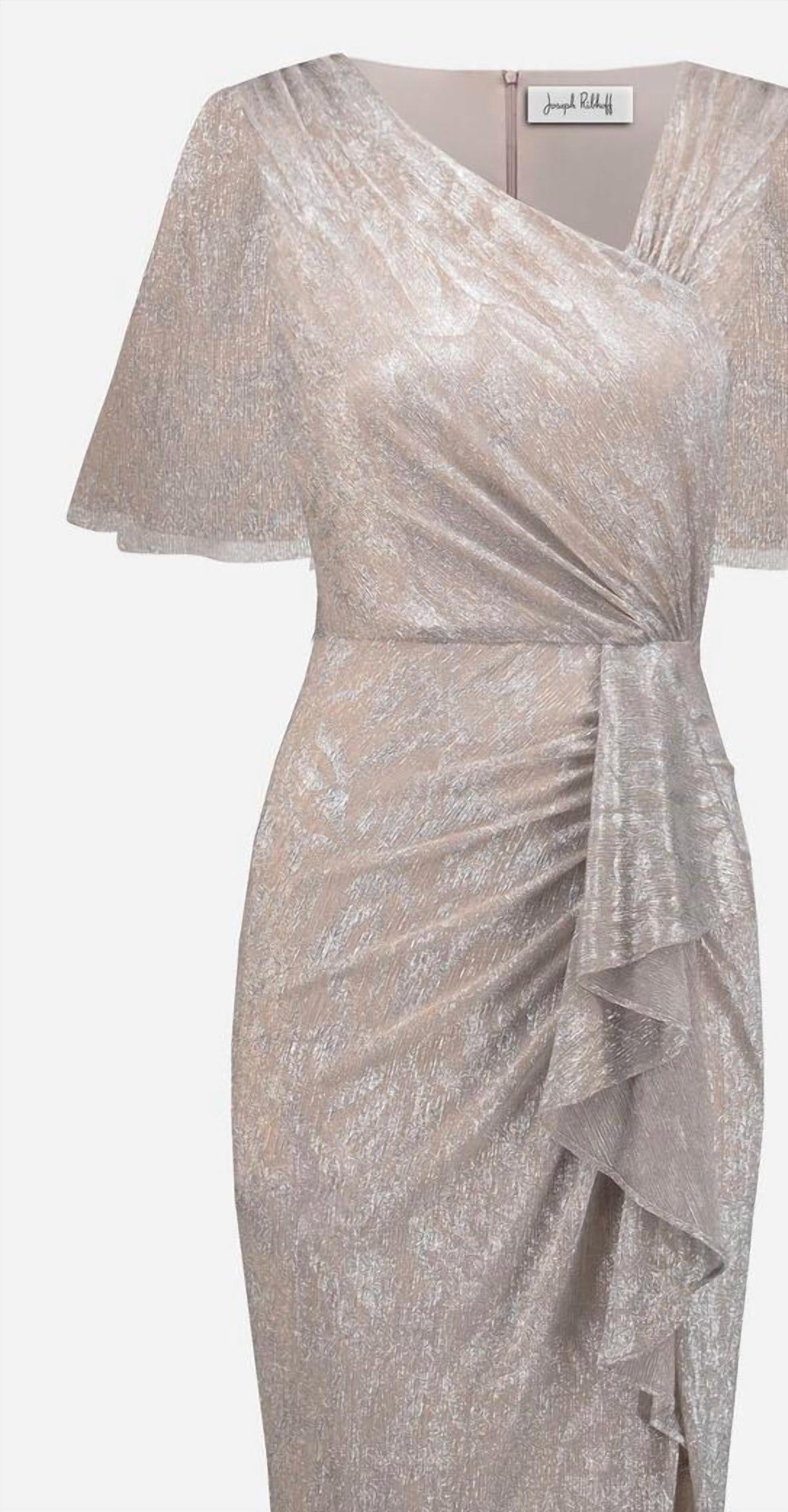 Joseph Ribkoff - Women's Formal V-neck Wrap Dress