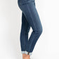Judy Blue - Cuffed Slim Fit Jeans